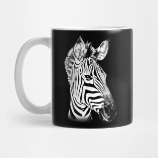 Zebra Animal Portrait Mug